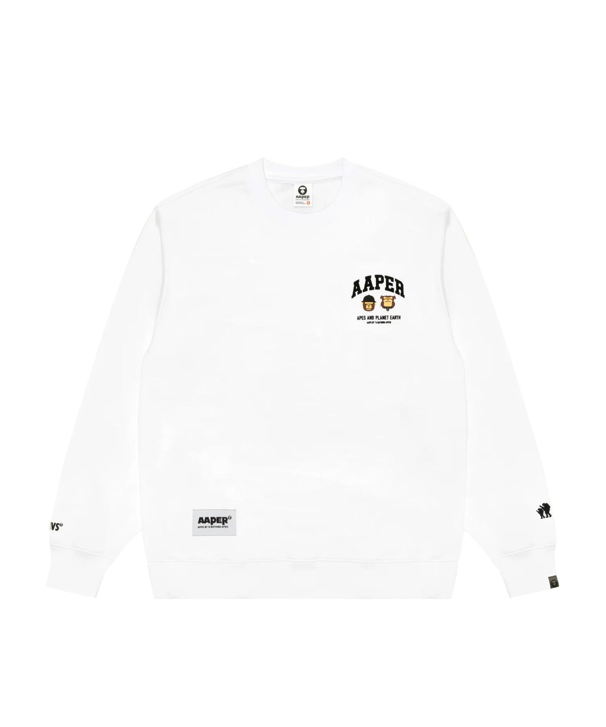 에이프(AAPE) AAPER 맨투맨 / AAPSWMC366XXPWHX