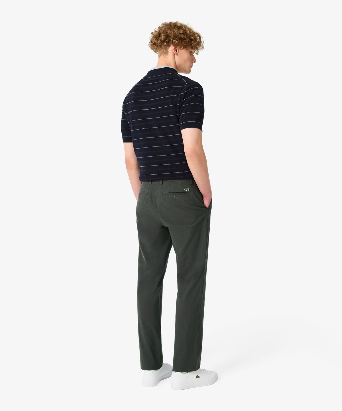 라코스테(LACOSTE) 남성 고밀도 코튼 스트레치 팬츠 HH635E-56N S5T