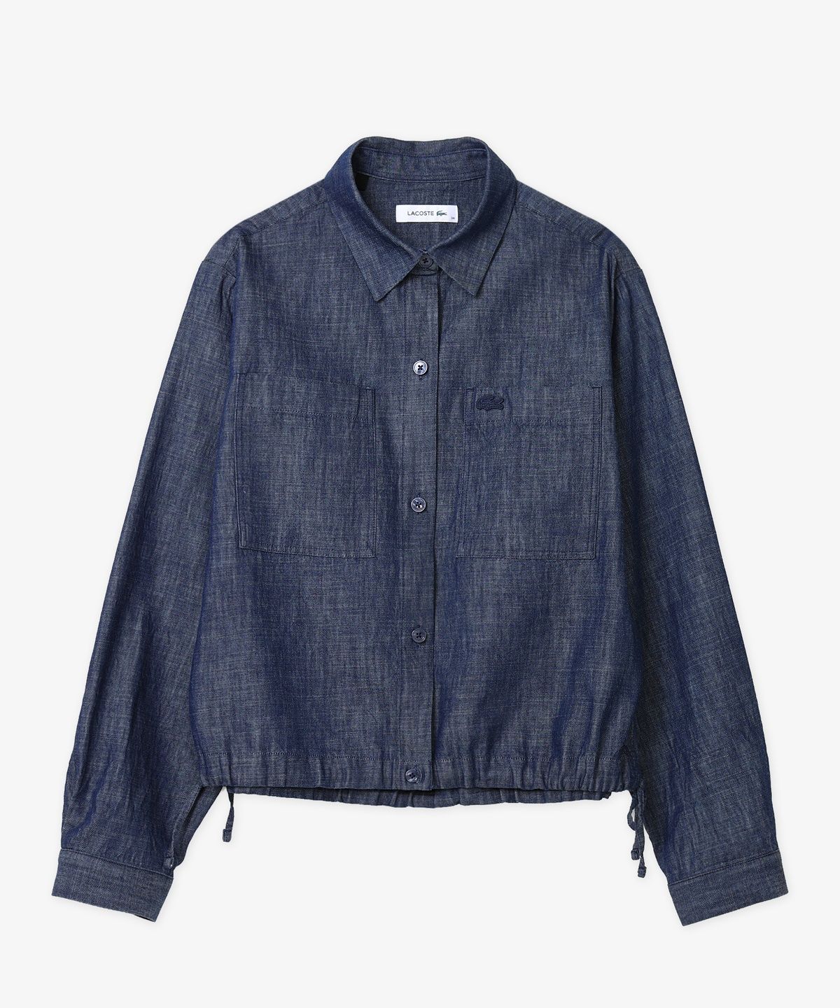 라코스테(LACOSTE) 여성 데님 아우터형 셔츠 CF115E-56N 36L