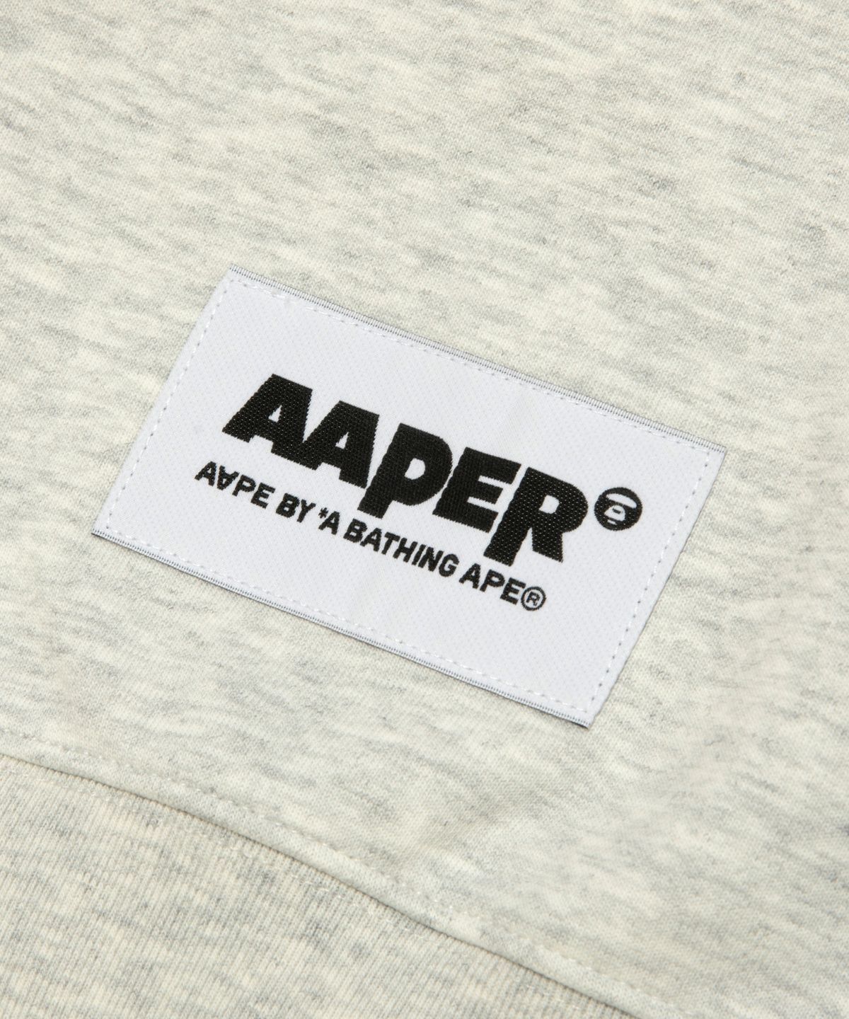 에이프(AAPE) AAPER 베이스볼 맨투맨 / AAPSWMC368XAPWH2