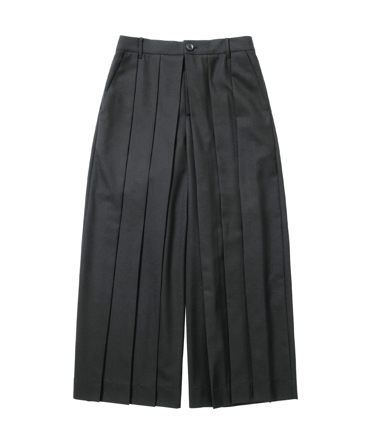 아조바이아조(AJOBYAJO) Wool Blend Hakama Pants [BLACK]