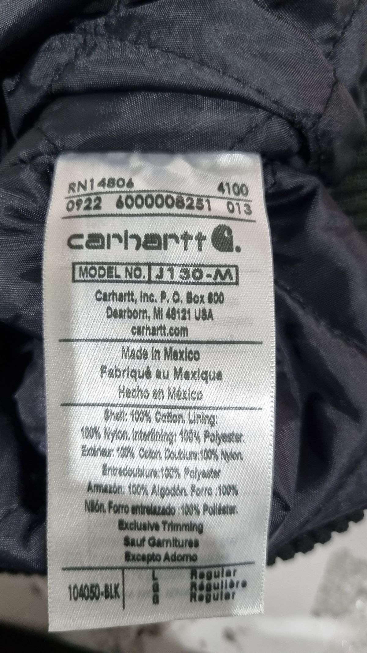 칼하트(CARHARTT) 기타 점퍼/재킷 L