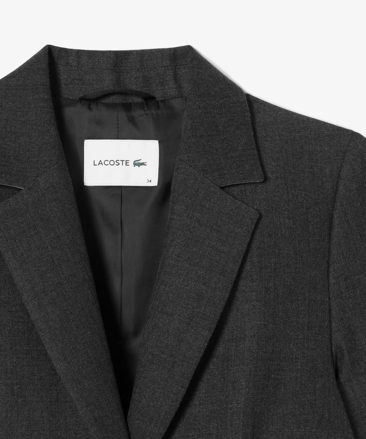 라코스테(LACOSTE) 여성 울 블렌디드 슬림 자켓 BF732E-56N 050