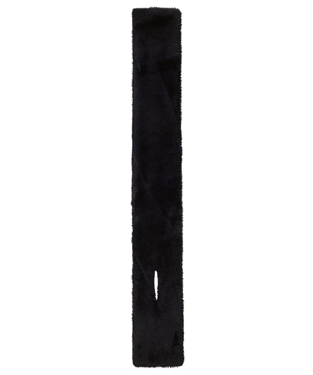 아조바이아조(AJOBYAJO) Mixed Fabric Muffler [BLACK]