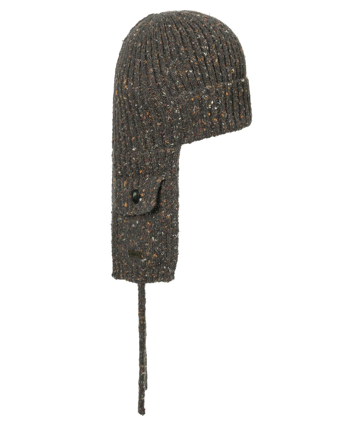 아조바이아조(AJOBYAJO) Speckled Knit Trooper Hat [CHARCOAL]