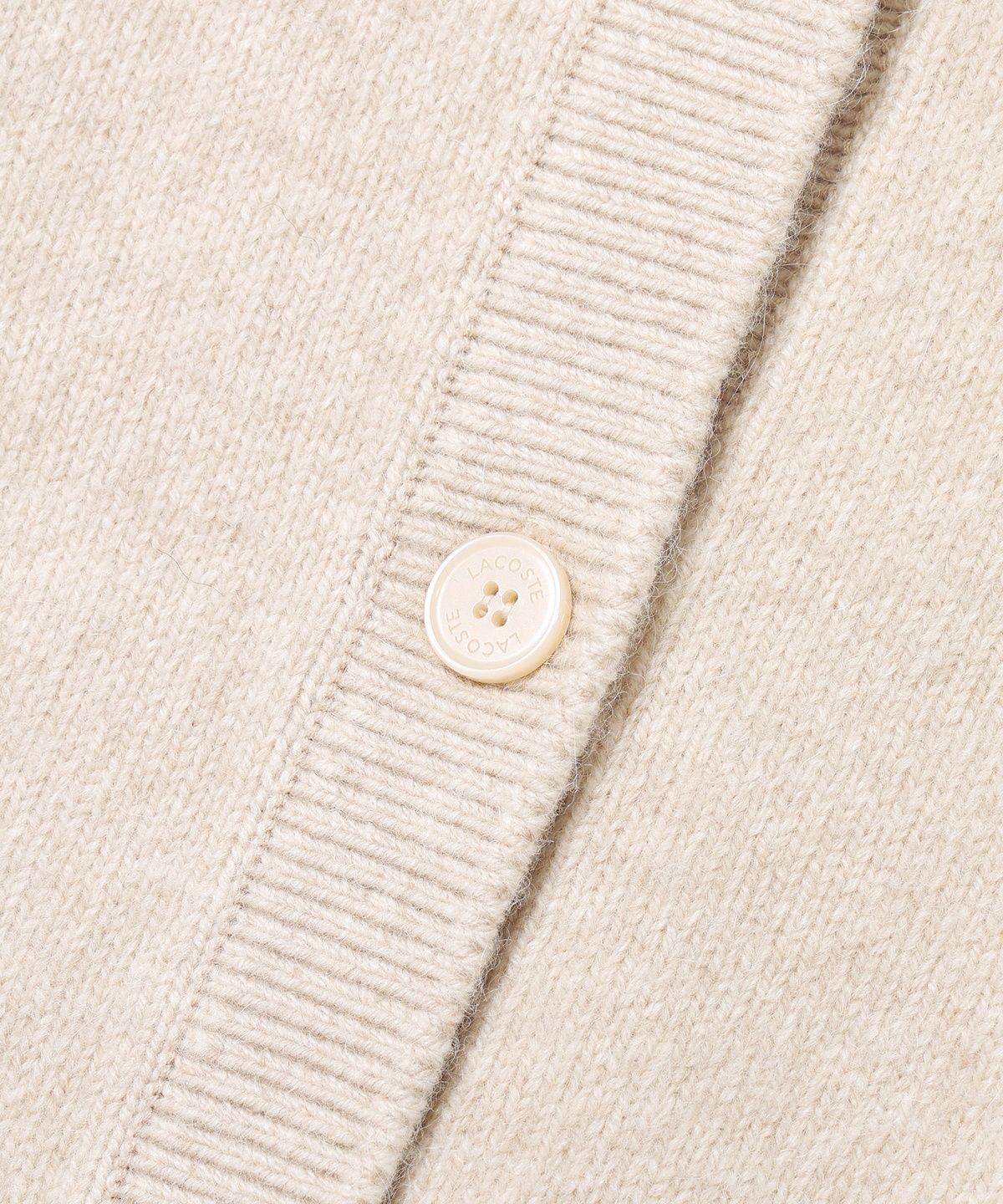라코스테(LACOSTE) 여성 알파카 크루넥 가디건 AF409E-56N S69