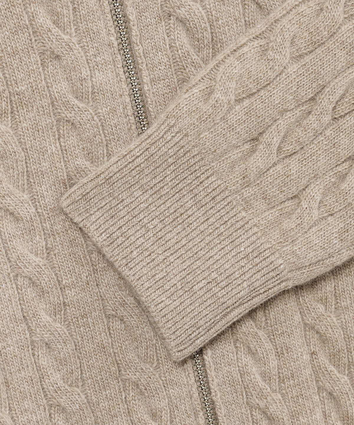 라코스테(LACOSTE) 여성 케이블 풀집업 가디건 AF413E-56N 02S
