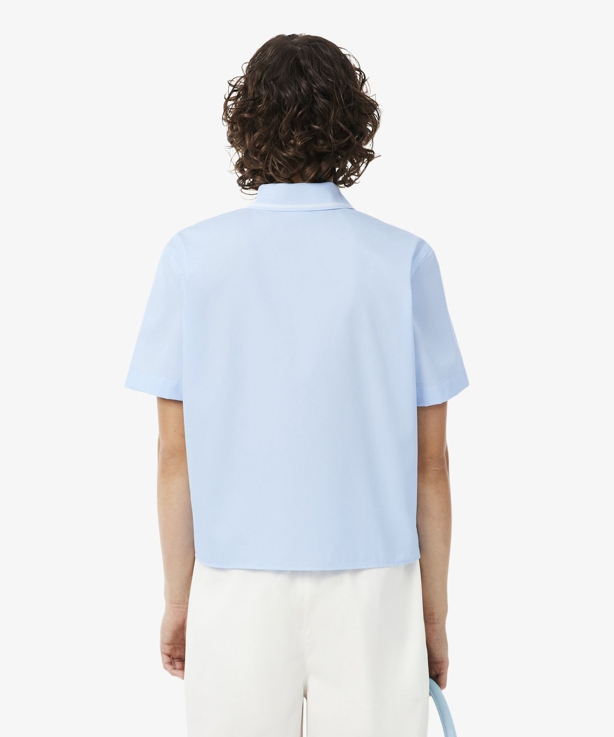 라코스테(LACOSTE) 여성 카라넥 포인트 반팔 셔츠 CF8478-56N T01