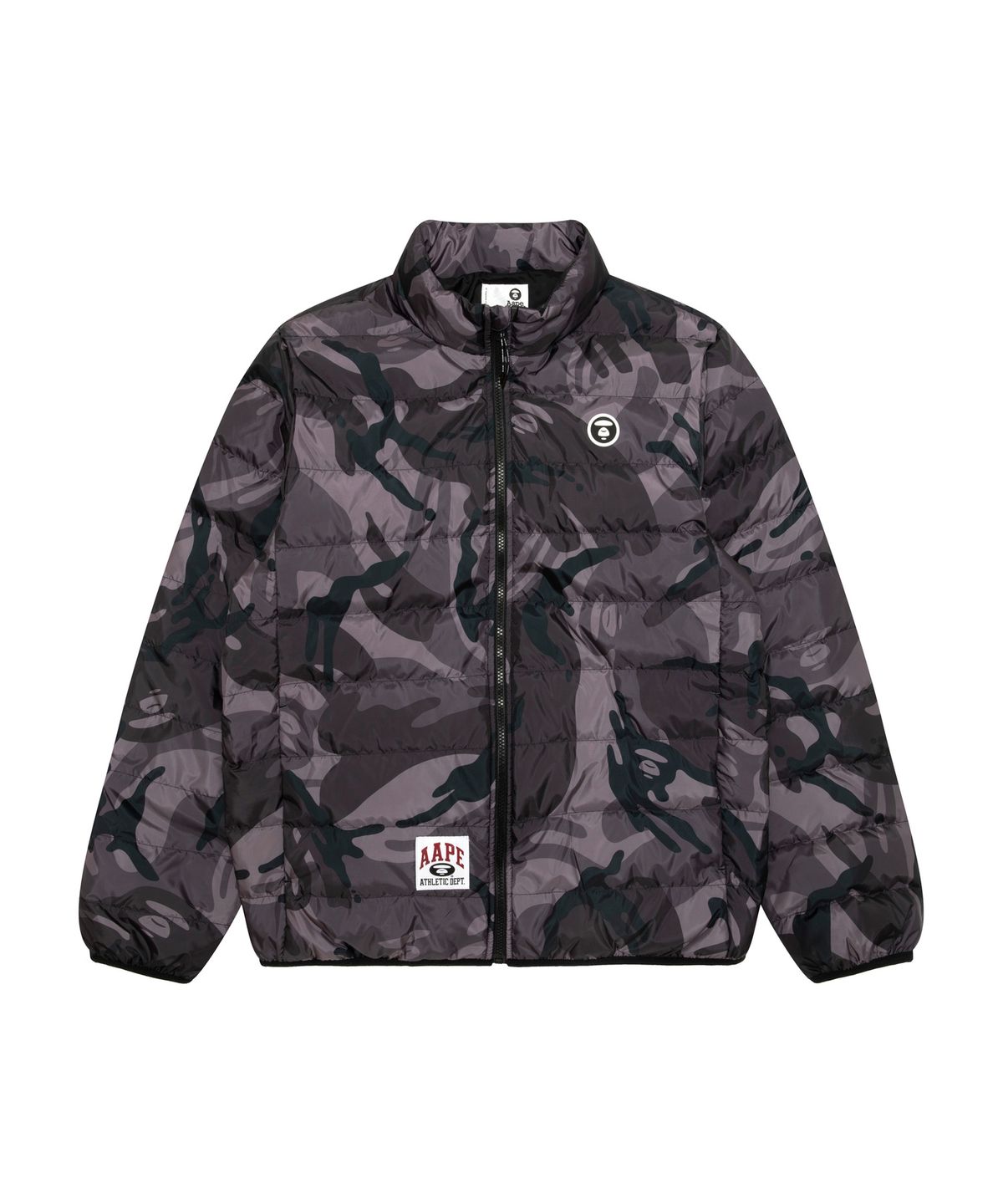 에이프(AAPE) 카모 투웨이 다운 자켓 / AAPDNM7735XXPBKX
