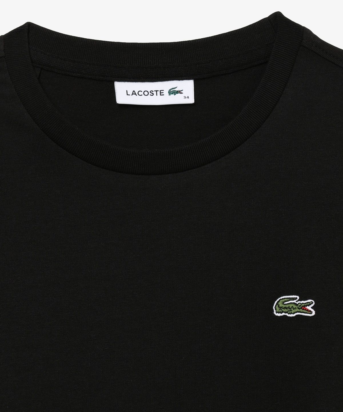 라코스테(LACOSTE) 여성 베이직 레귤러핏 긴팔 티셔츠 TF045E-56N 031