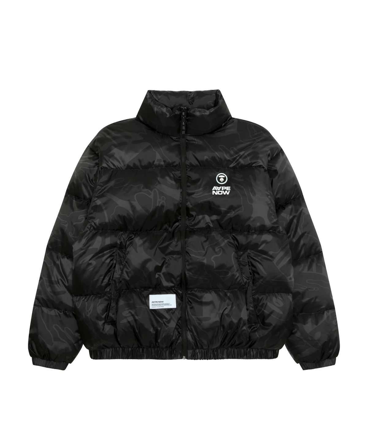 에이프(AAPE) AAPENOW 카모 하이넥 다운 자켓 / AAPDNM7726XXPBKZ