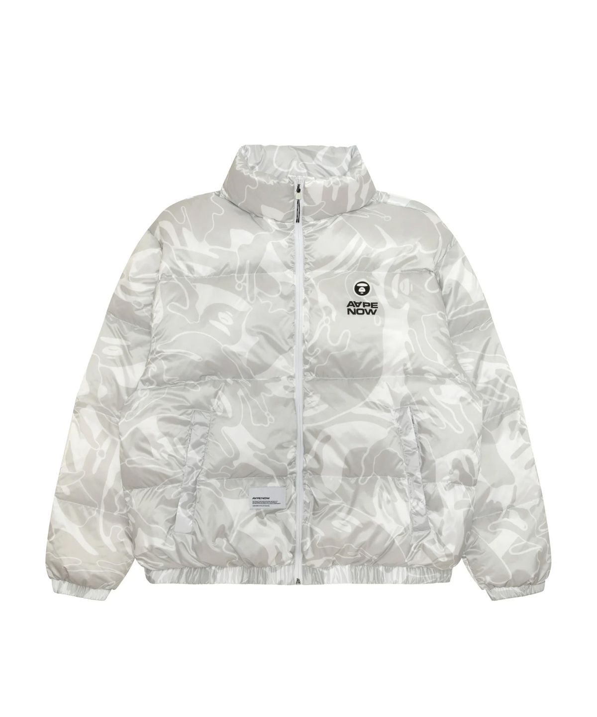 에이프(AAPE) AAPENOW 카모 하이넥 다운 자켓 / AAPDNM7726XXPWHZ