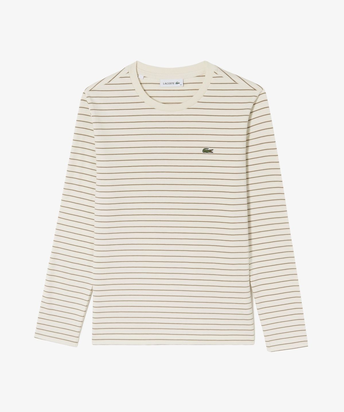 라코스테(LACOSTE) 여성 스트라이프 레귤러핏 긴팔 티셔츠 TF823E-56N SIX