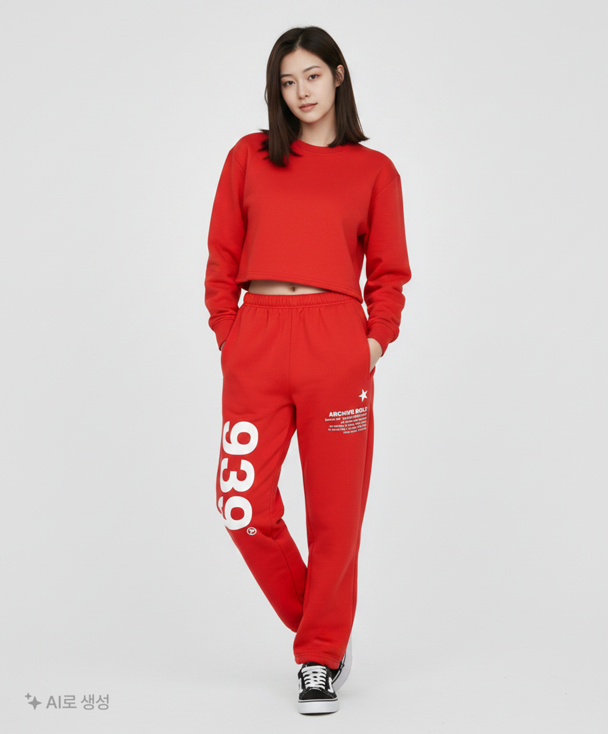 아카이브 볼드(ARCHIVE BOLD) 트레이닝 팬츠 S