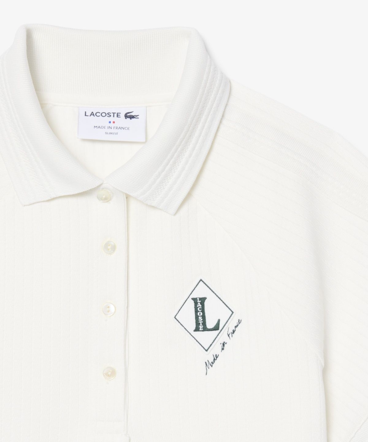 라코스테(LACOSTE) 여성 MIF 립조직 폴로셔츠 DF3007-56N 70V