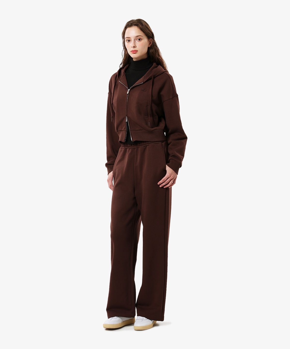 라코스테(LACOSTE) 여성 후드집업 스웻셔츠 SF289E-56N DPD