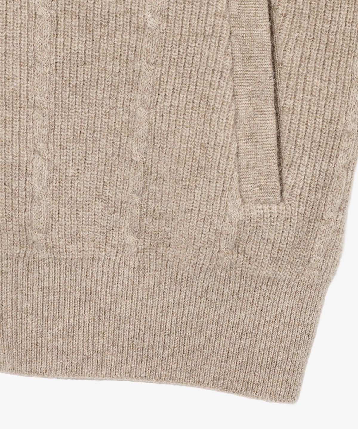 라코스테(LACOSTE) 여성 케이블 후드집업 스웨터 AF500E-56N 02S
