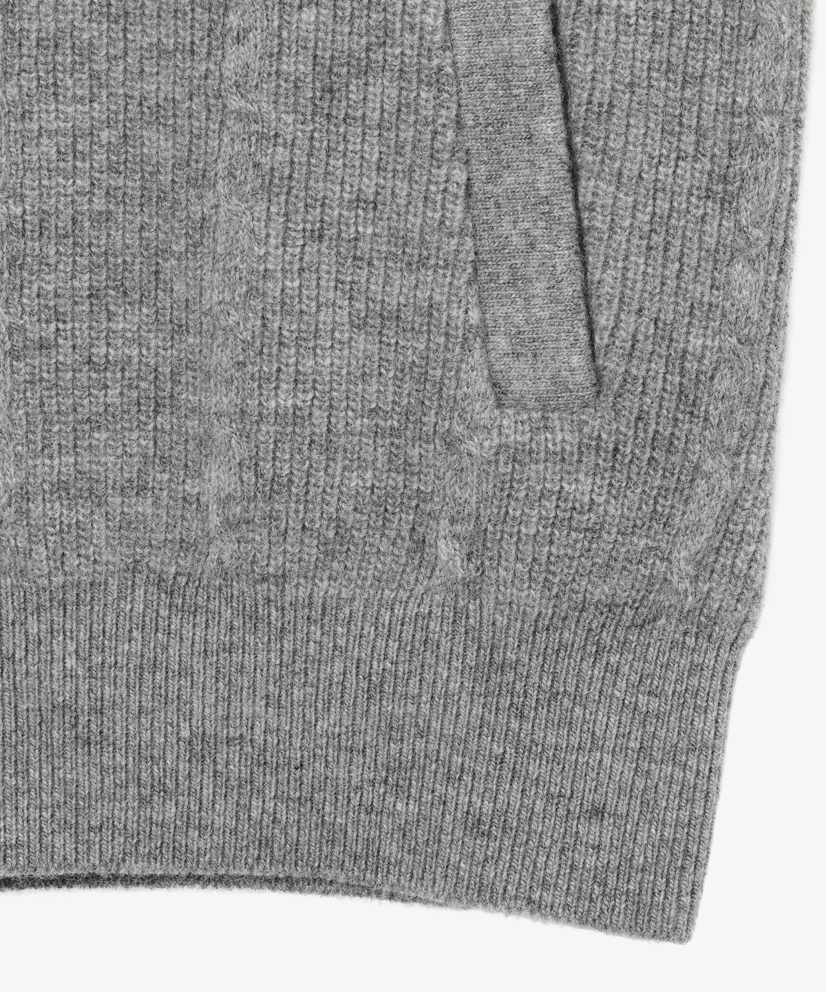 라코스테(LACOSTE) 여성 케이블 후드집업 스웨터 AF500E-56N CCA