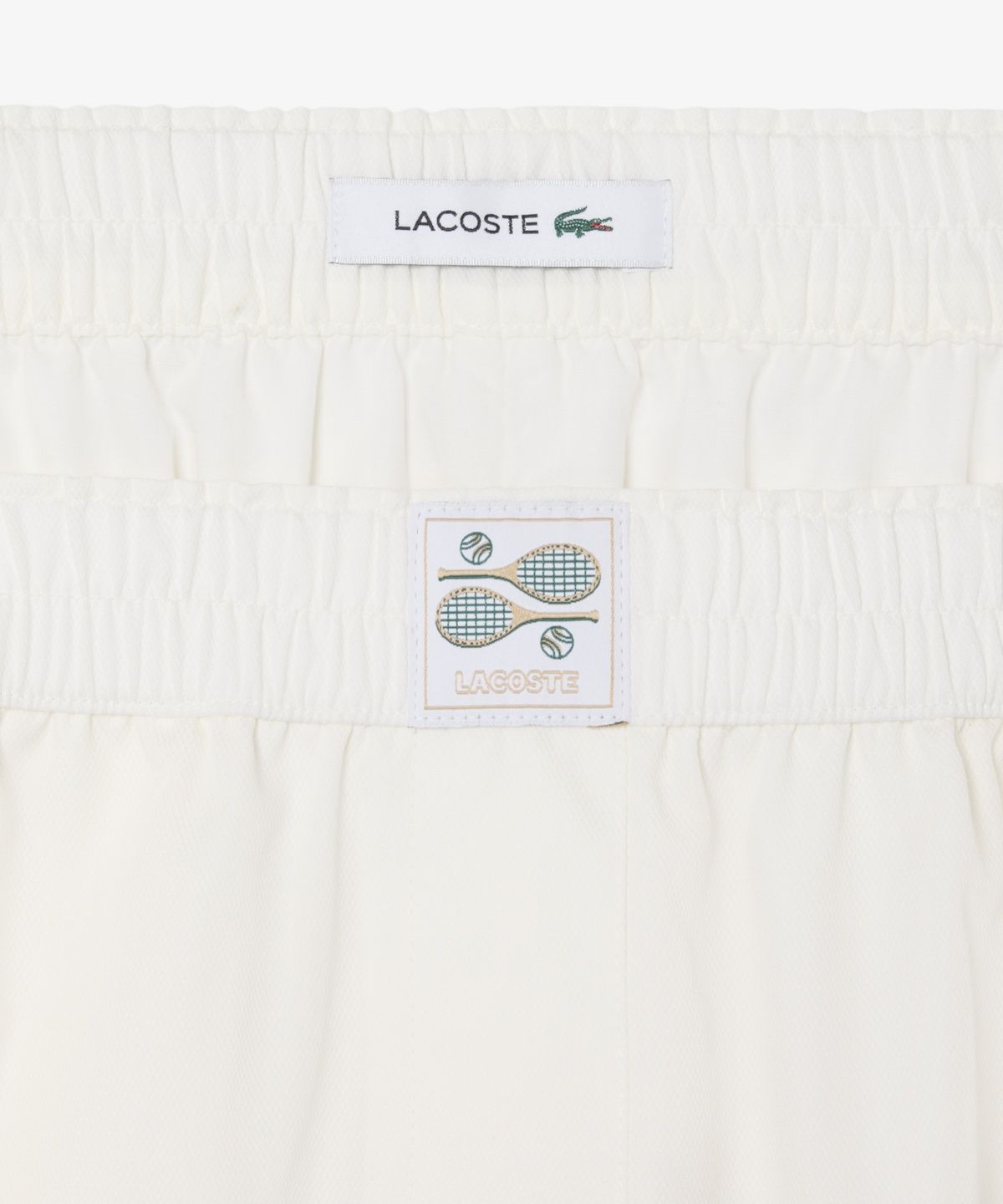 라코스테(LACOSTE) 여성 코튼 밴딩 세미와이드 팬츠 HF5431-56N 70V