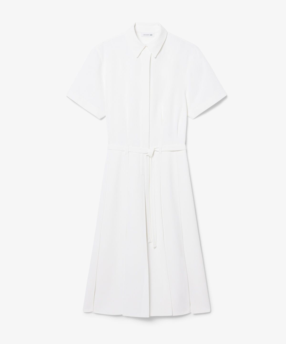 라코스테(LACOSTE) 여성 셔츠형 반팔 롱 드레스 EF5404-56N 70V