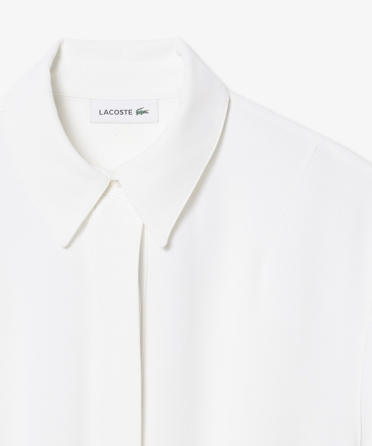 라코스테(LACOSTE) 여성 셔츠형 반팔 롱 드레스 EF5404-56N 70V