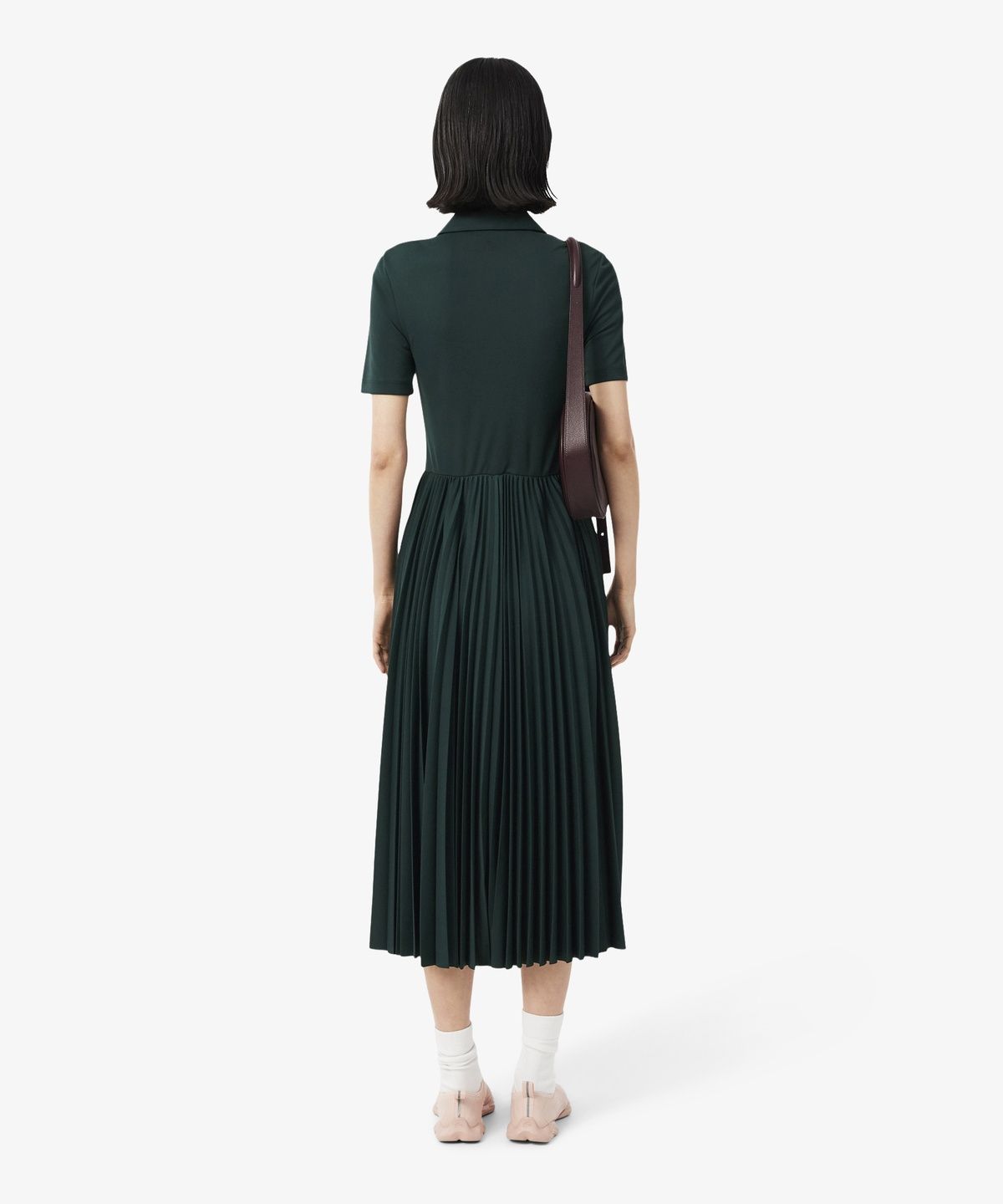 라코스테(LACOSTE) 여성 핏 앤 플레어 폴로 드레스 EF8660-56N YZP