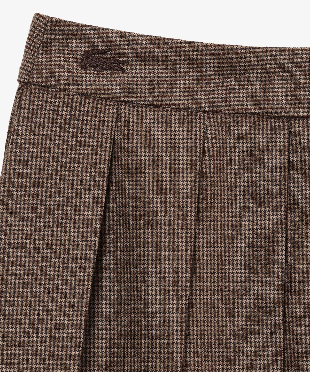 라코스테(LACOSTE) 여성 울 플리츠 스커트 JF437E-56N SIX