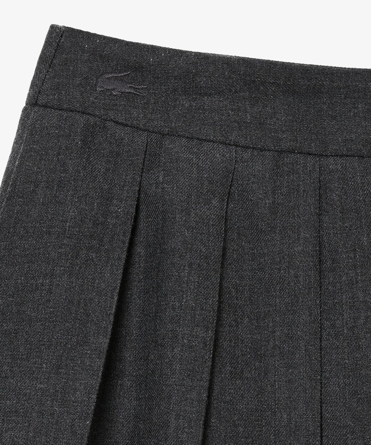 라코스테(LACOSTE) 여성 울 플리츠 스커트 JF437E-56N 050