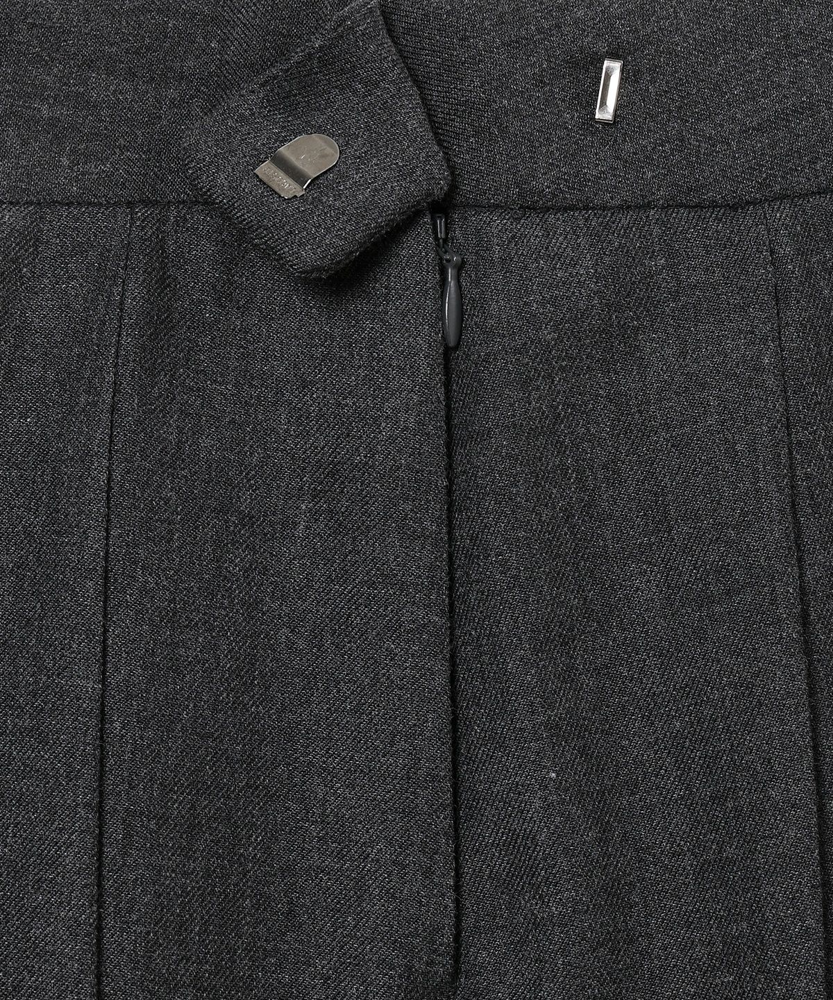 라코스테(LACOSTE) 여성 울 플리츠 스커트 JF437E-56N 050