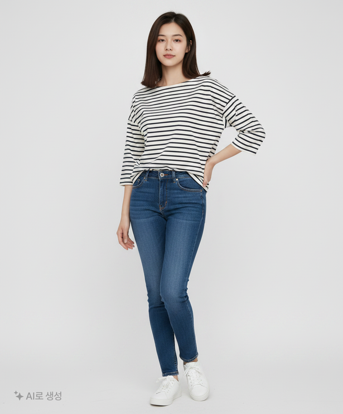 스파오(SPAO) 긴소매 티셔츠 L