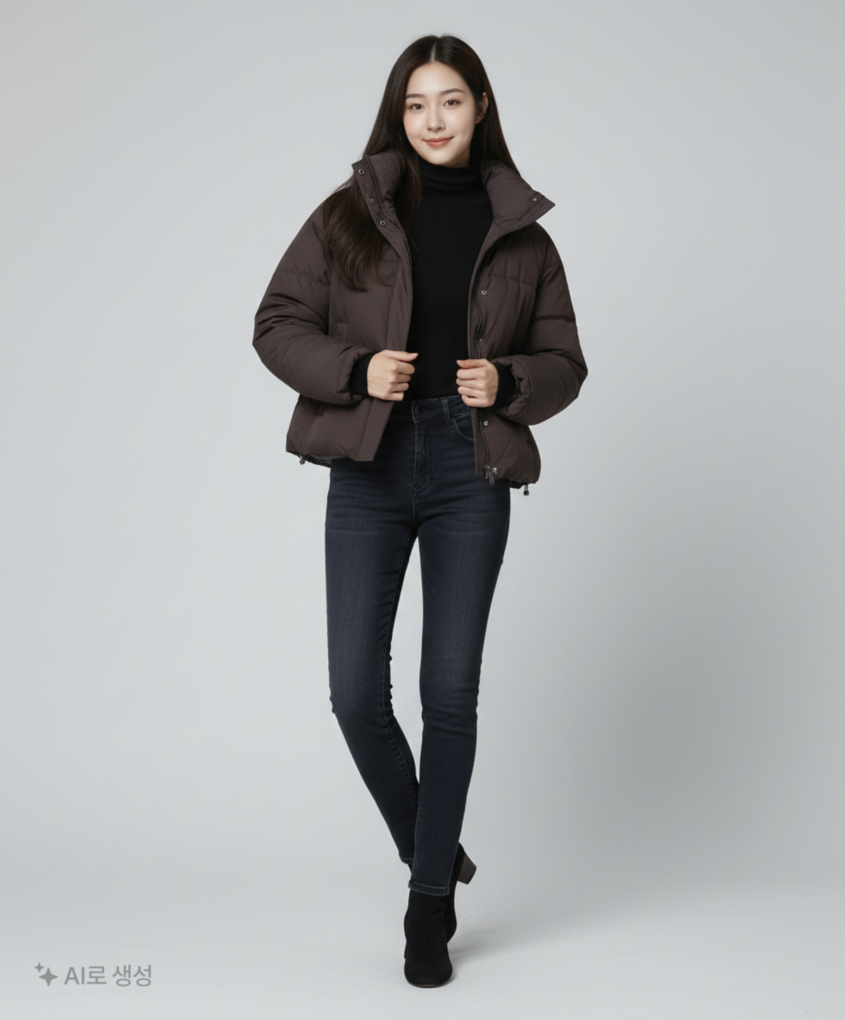 스파오(SPAO) 숏 패딩/숏 헤비 아우터 S