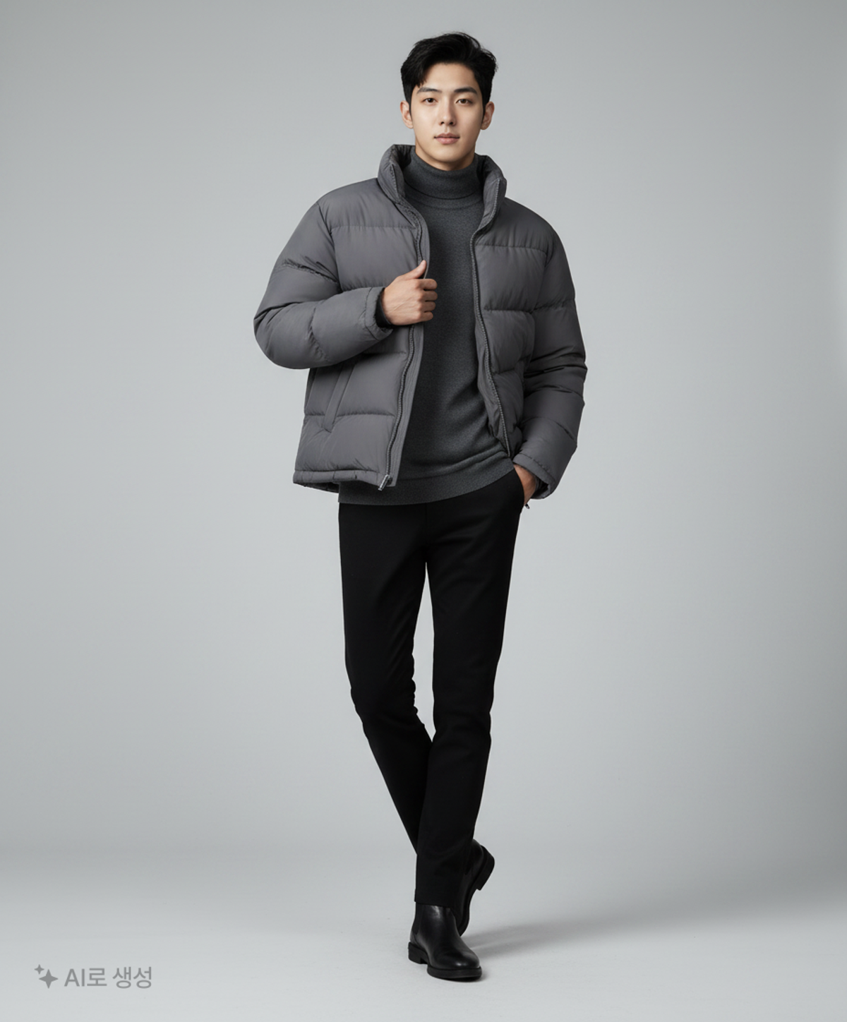 무신사 스탠다드(MUSINSA STANDARD) 숏 패딩/숏 헤비 아우터 L