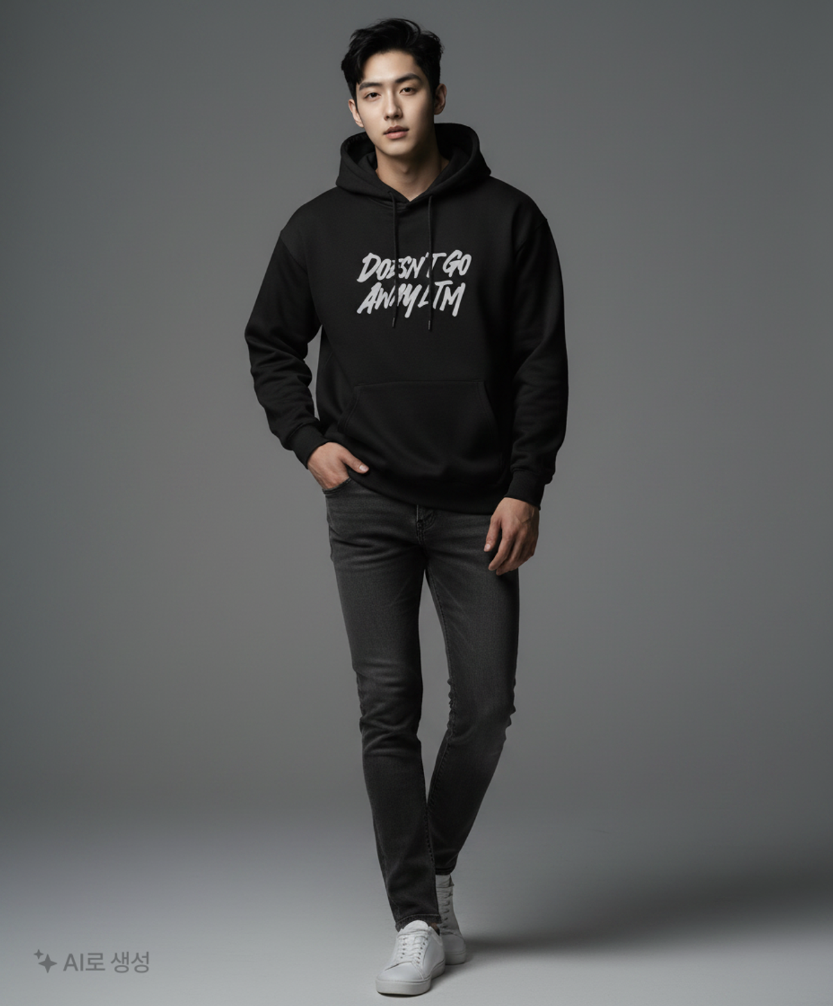 라이크더모스트(LIKE THE MOST) 후드 티셔츠 L