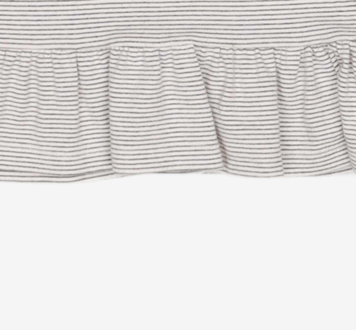 꼬모니노즈(COMONINOZ) W FRILL T-SHIRT [GRAY] FREE