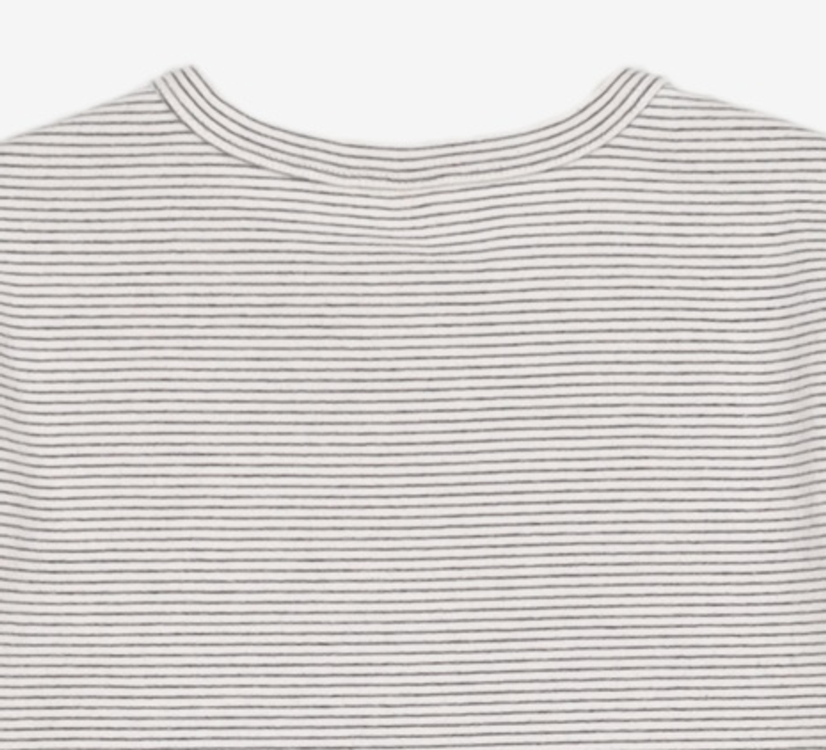 꼬모니노즈(COMONINOZ) W FRILL T-SHIRT [GRAY] FREE