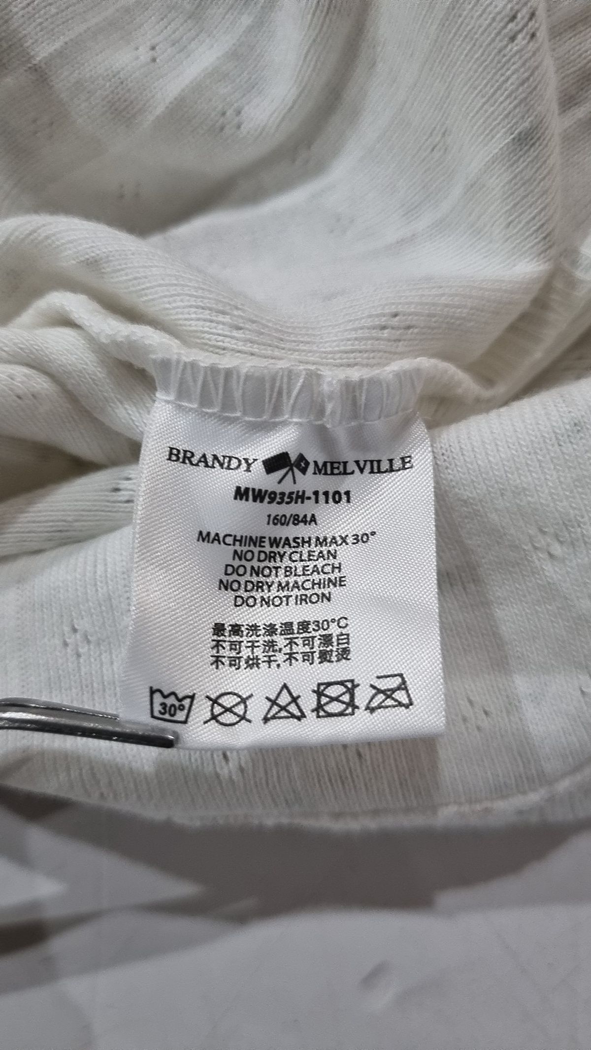 브랜디멜빌(BRANDY MELVILLE) 반소매 티셔츠 XS