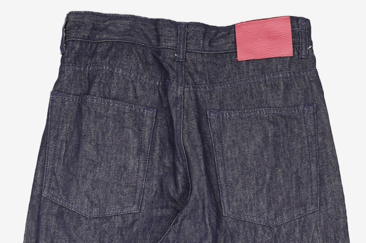 포트너스(FOTTNERS) Two Tuck Wide Indigo Jeans S