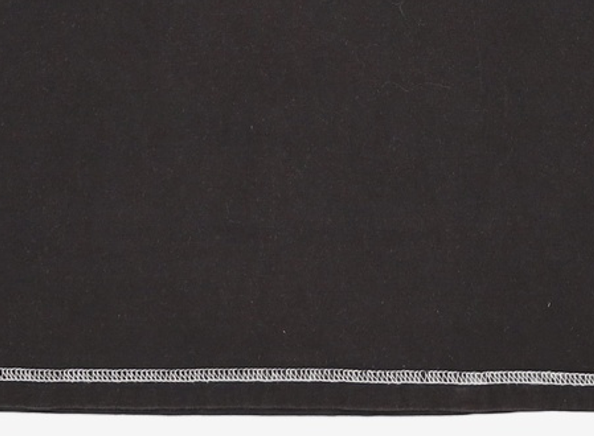 노매뉴얼(NOMANUAL) R.D LONG SLEEVE TEE - BLACK L