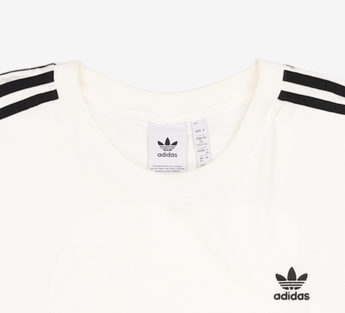 아디다스(ADIDAS) 오버사이즈 티 - 화이트 / IZ2474 XXL