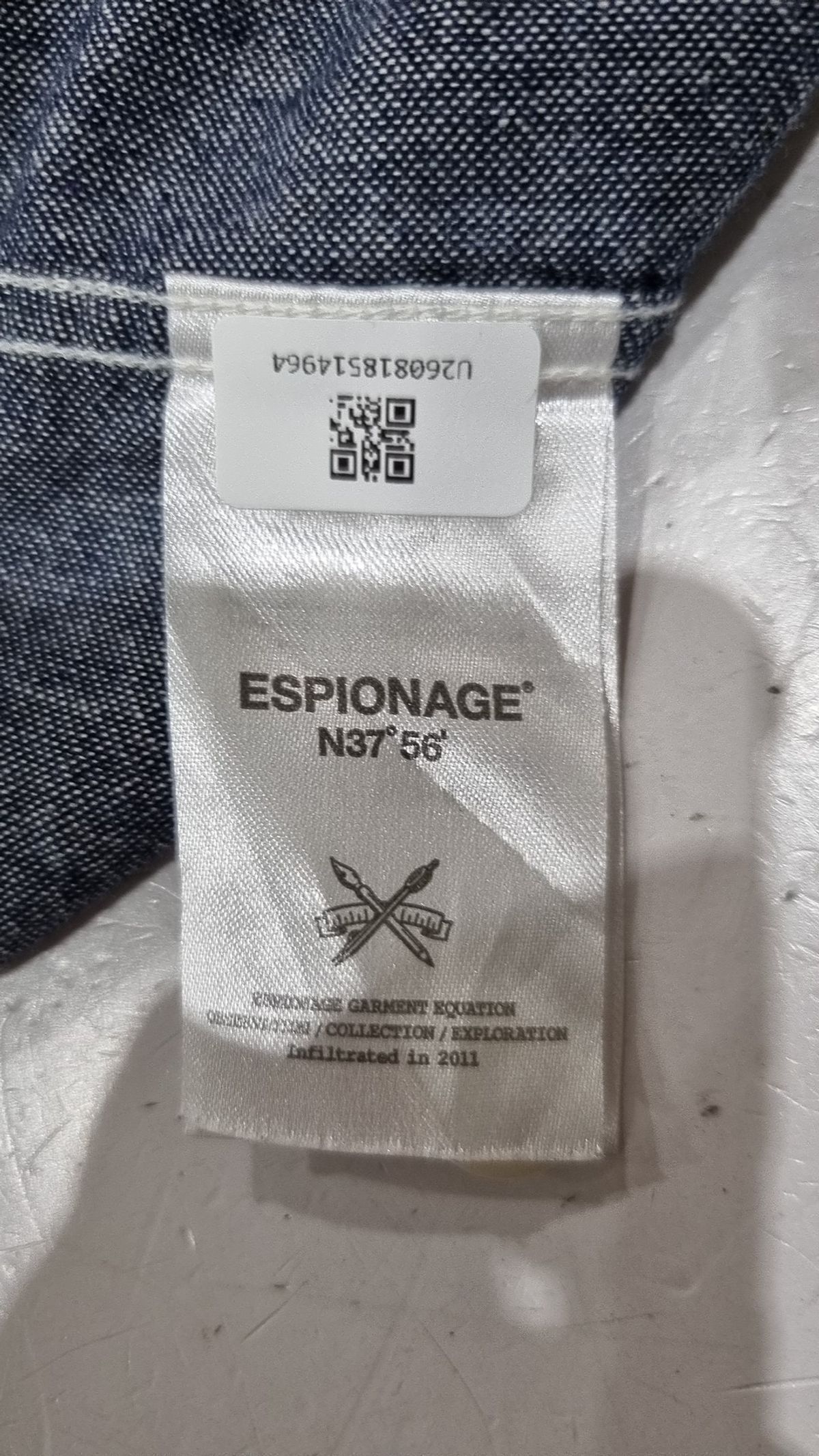 에스피오나지(ESPIONAGE) 캐주얼 셔츠 L