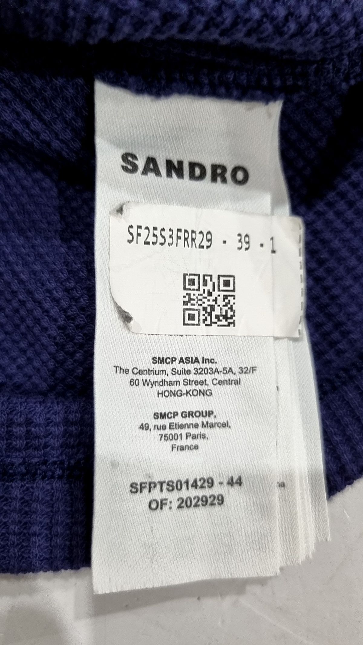 산드로(Sandro) 반소매 티셔츠 XS