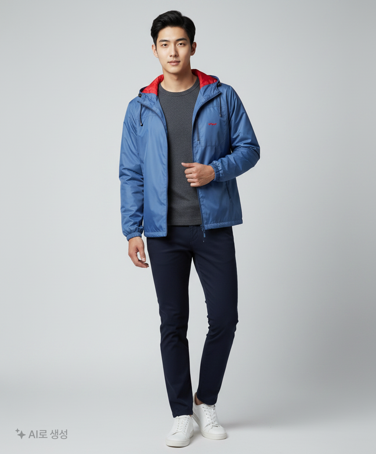 예스아이씨(YESEYESEE) Y.E.S Windbreaker Navy S