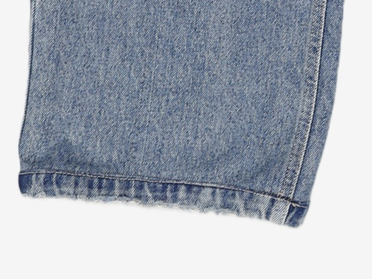 유희(YOUHEE) HOFIX DETAILED DENIM PANTS BLUE S