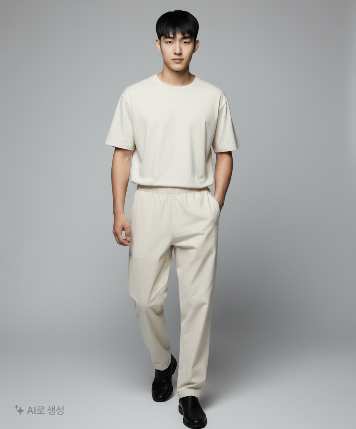 유니클로(UNIQLO) 코튼 팬츠 L