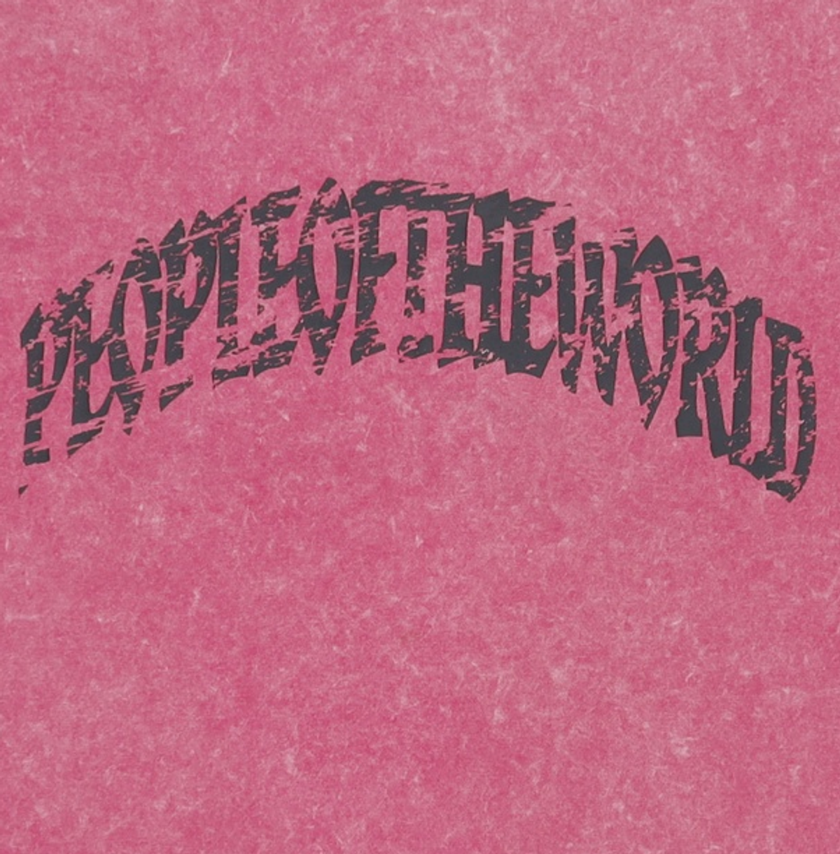 피플오브더월드(PEOPLE OF THE WORLD) 시그니처 오션 피그먼트 티셔츠_PK S