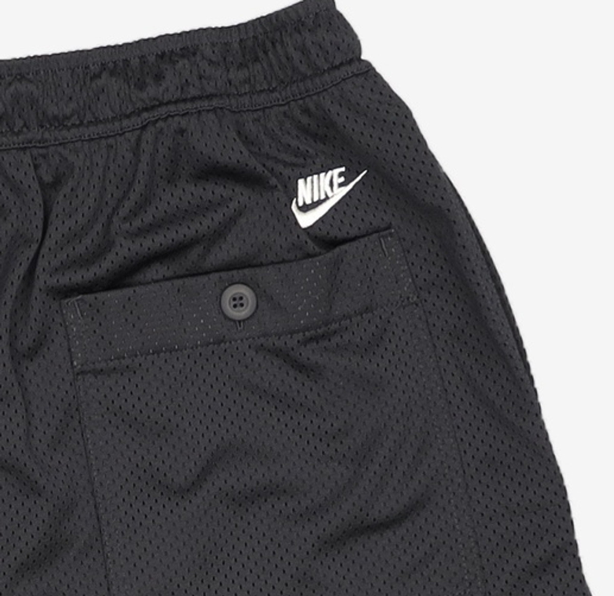 나이키(NIKE) 스포츠웨어 클럽 메쉬 쇼츠 M - 블랙:라이트 오어우드 브라운 / IQ6257-010 L