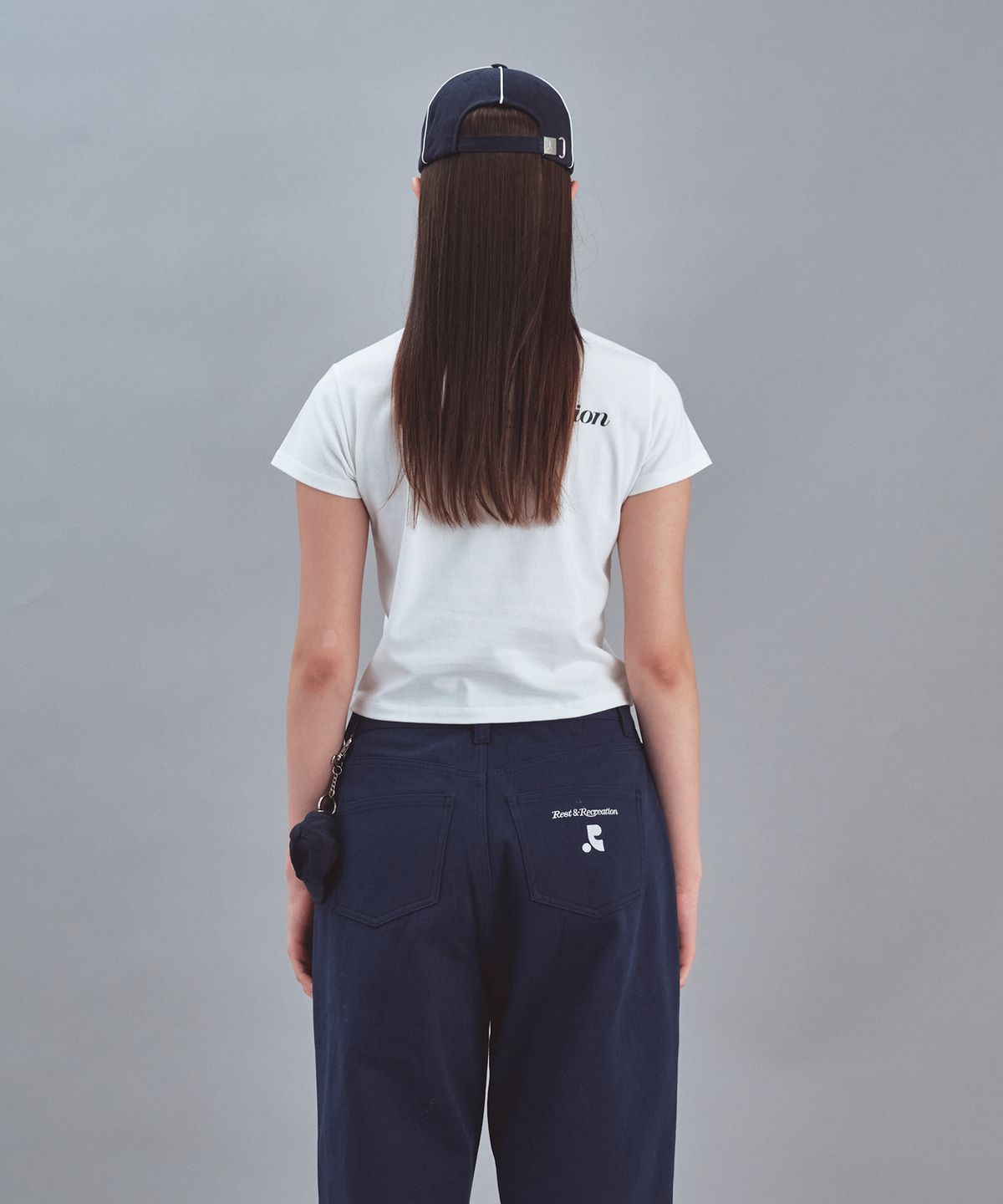 레스트앤레크레이션(REST&RECREATION) RR LOGO T-SHIRT - WHITE