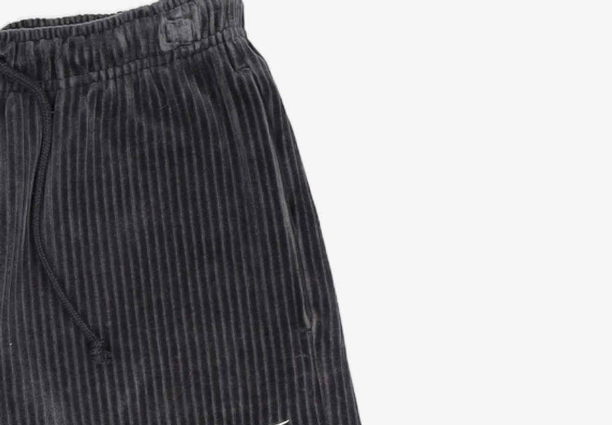 나이키(NIKE) 스포츠웨어 벨루어 와이드 레그 팬츠 W - 블랙:세일 / DQ5922-010 L