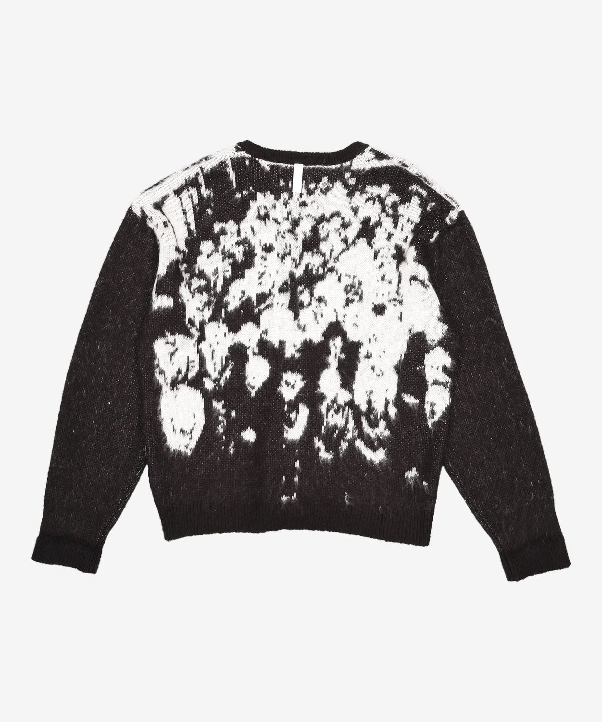 노매뉴얼(NOMANUAL) PPS HAIRY CARDIGAN - BLACK 100