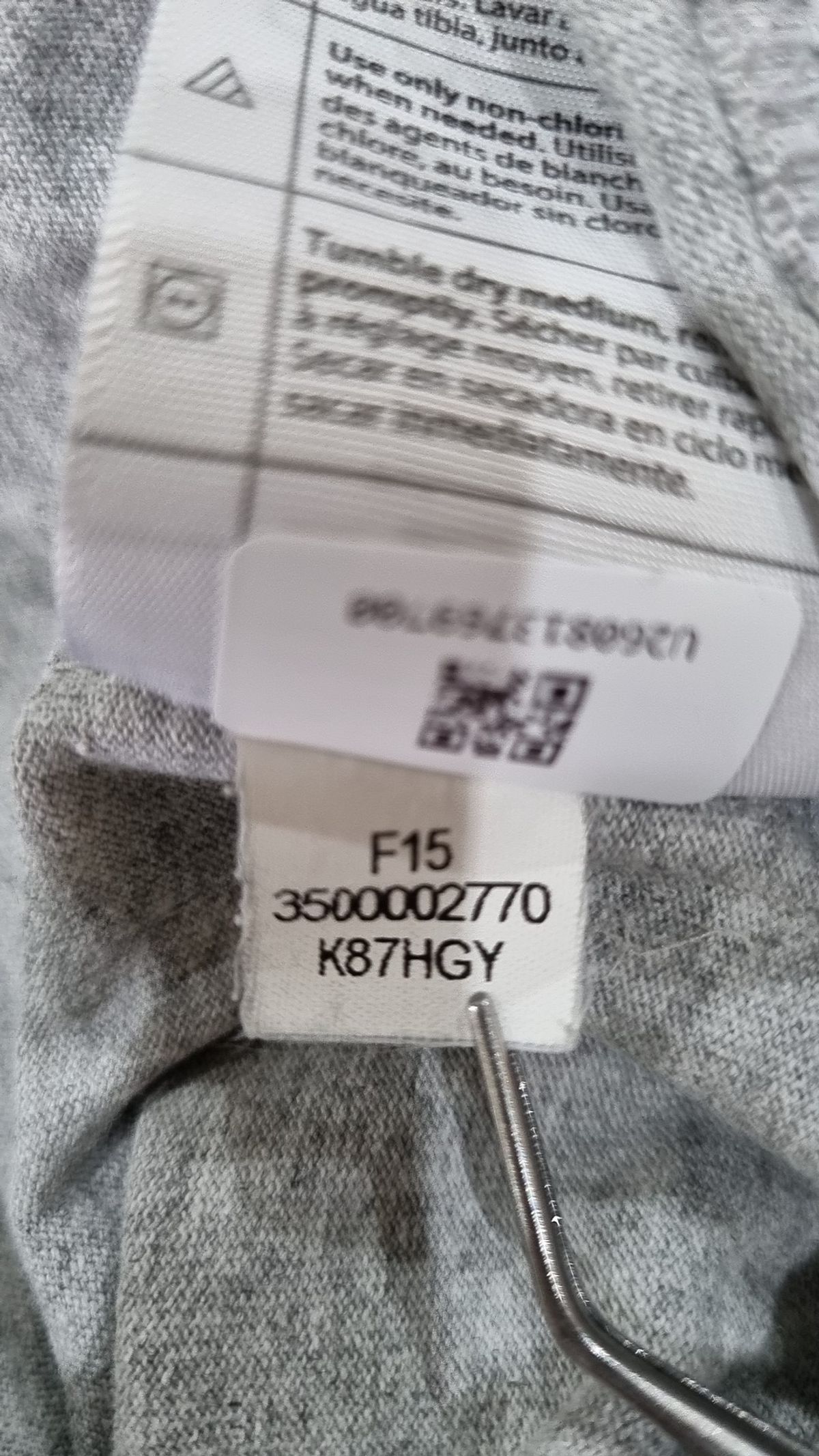 칼하트(CARHARTT) K87 칼하트 포켓 티셔츠 헤더그레이 L
